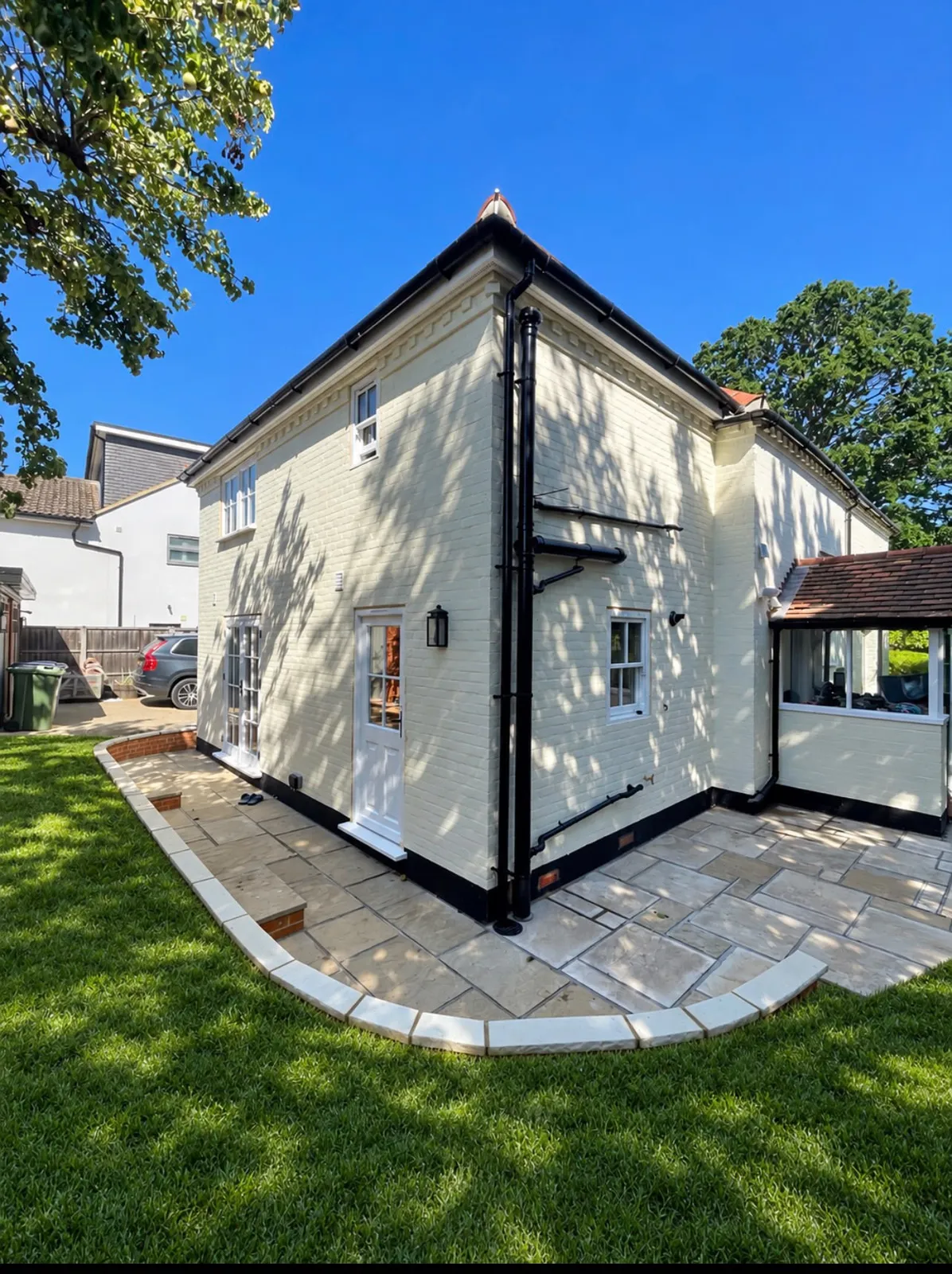 House extension exterior in Egham after work by Trade Square