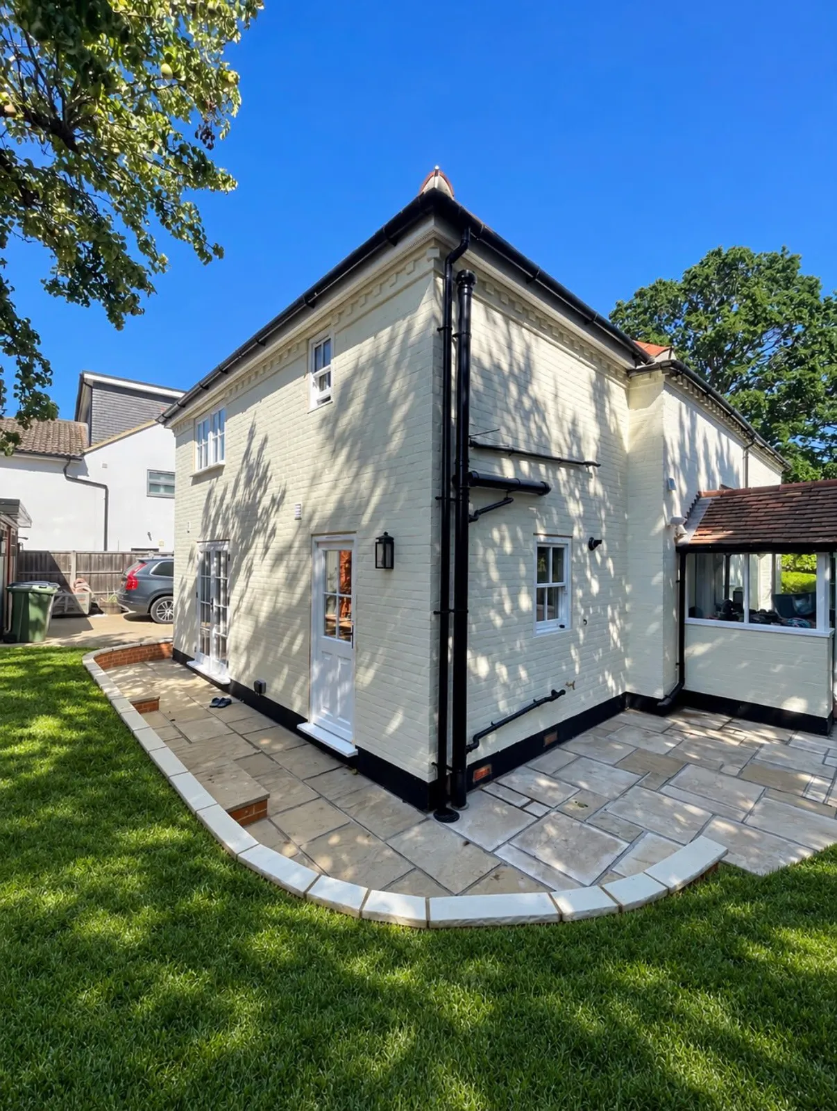 Finished double-storey extension in Windsor