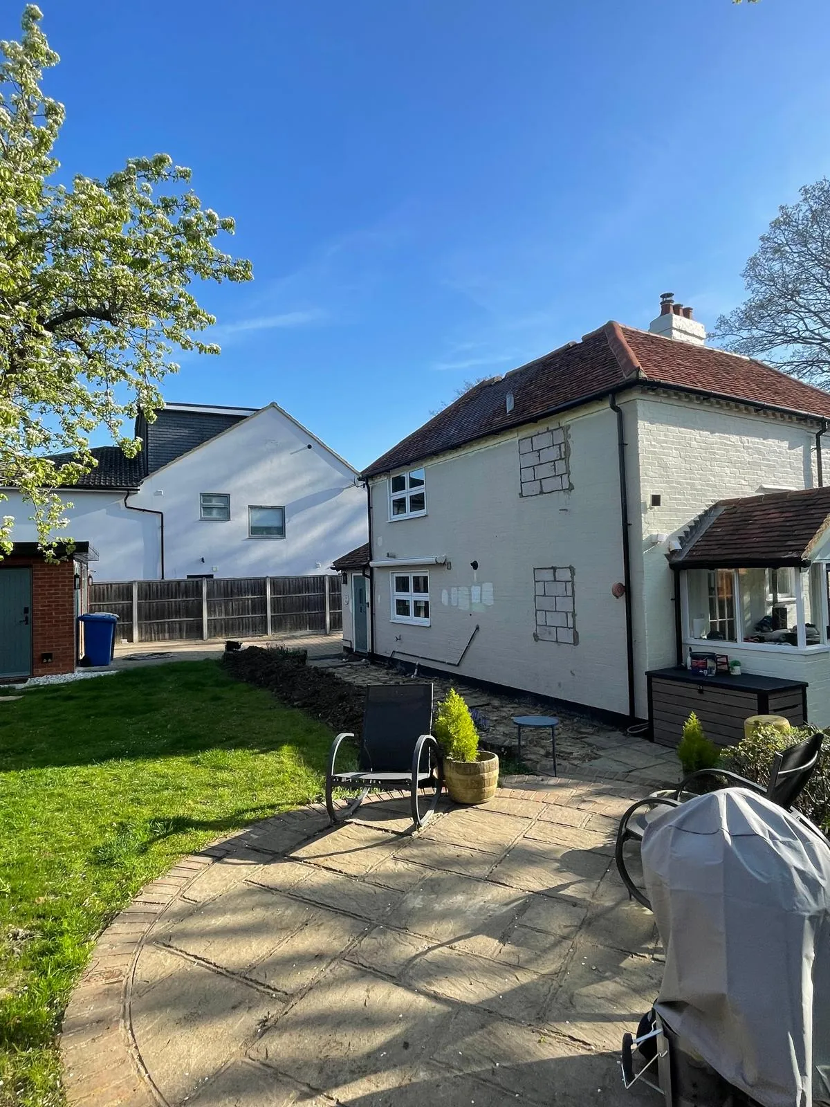 House extension exterior in Egham before work by Trade Square