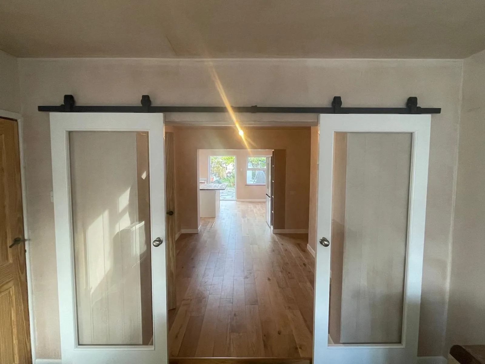 Renovations oak flooring barn doors egham by Trade Square