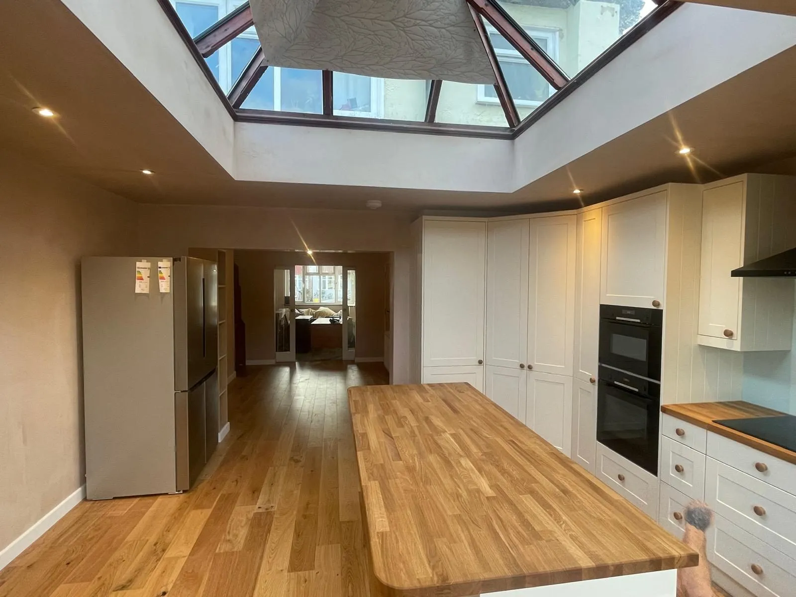 Renovated kitchen diner in Egham