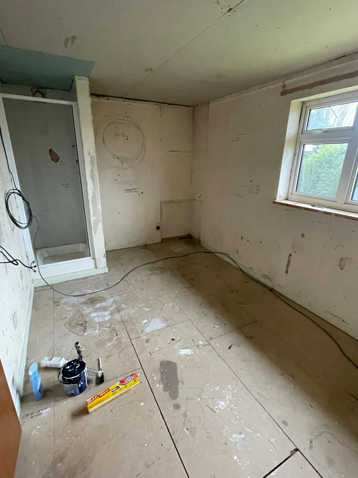 Bathroom renovation in Egham before work by Trade Square