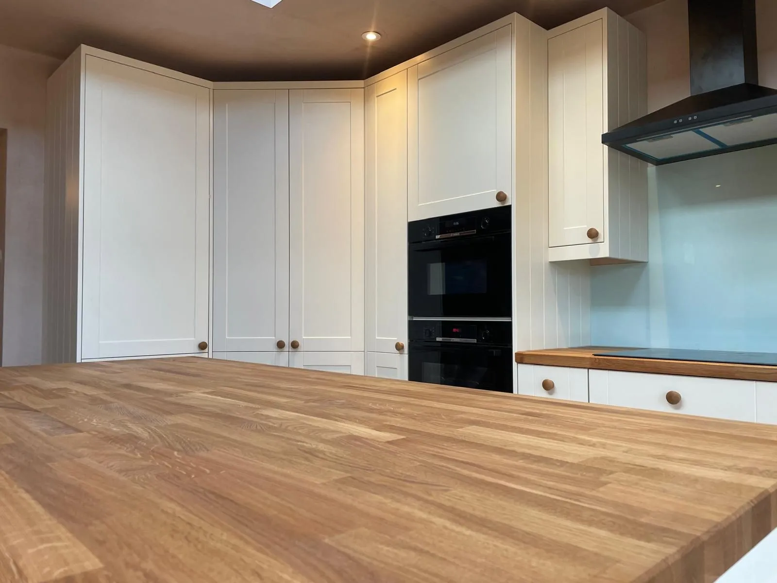 Home renovation egham after oak worktop by Trade Square
