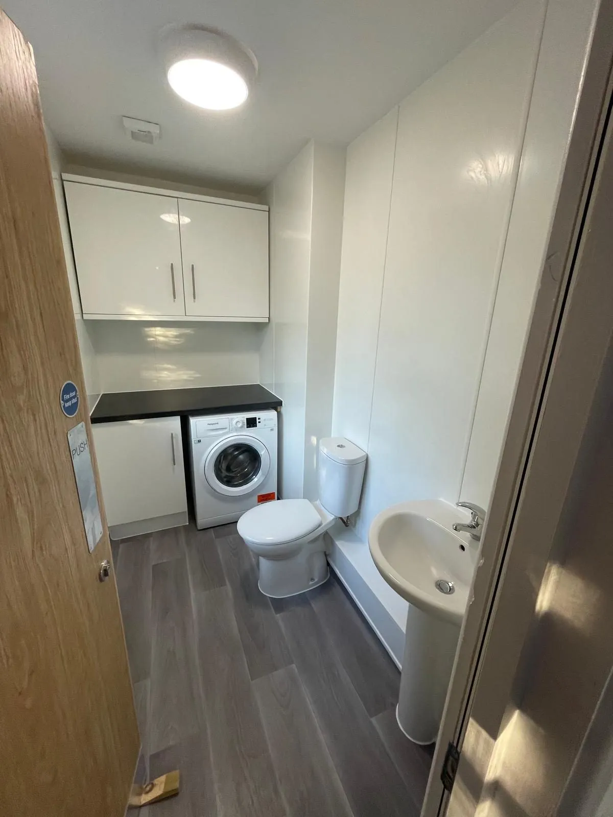 Commercial renovation egham after wc utility by Trade Square